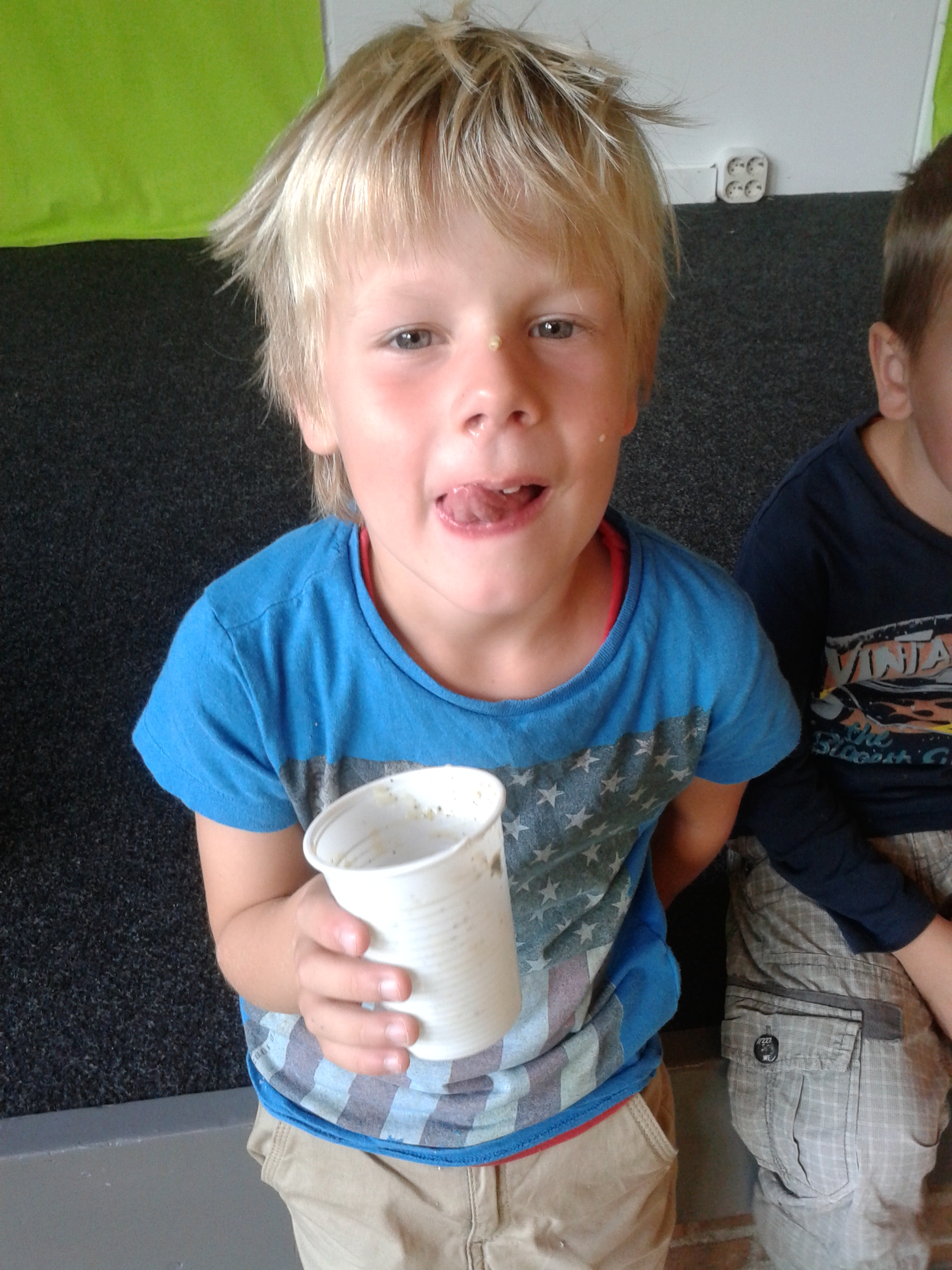 Vet.... wat een courgette!!!