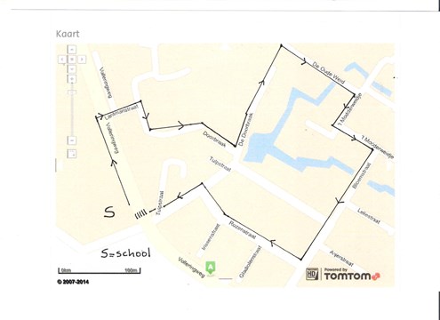 route lichtjesstoet