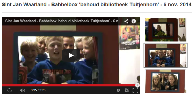 Filmpje babbelbox ’bieb’