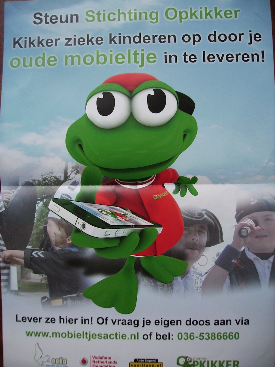 Een opkikker voor Stichting Opkikker