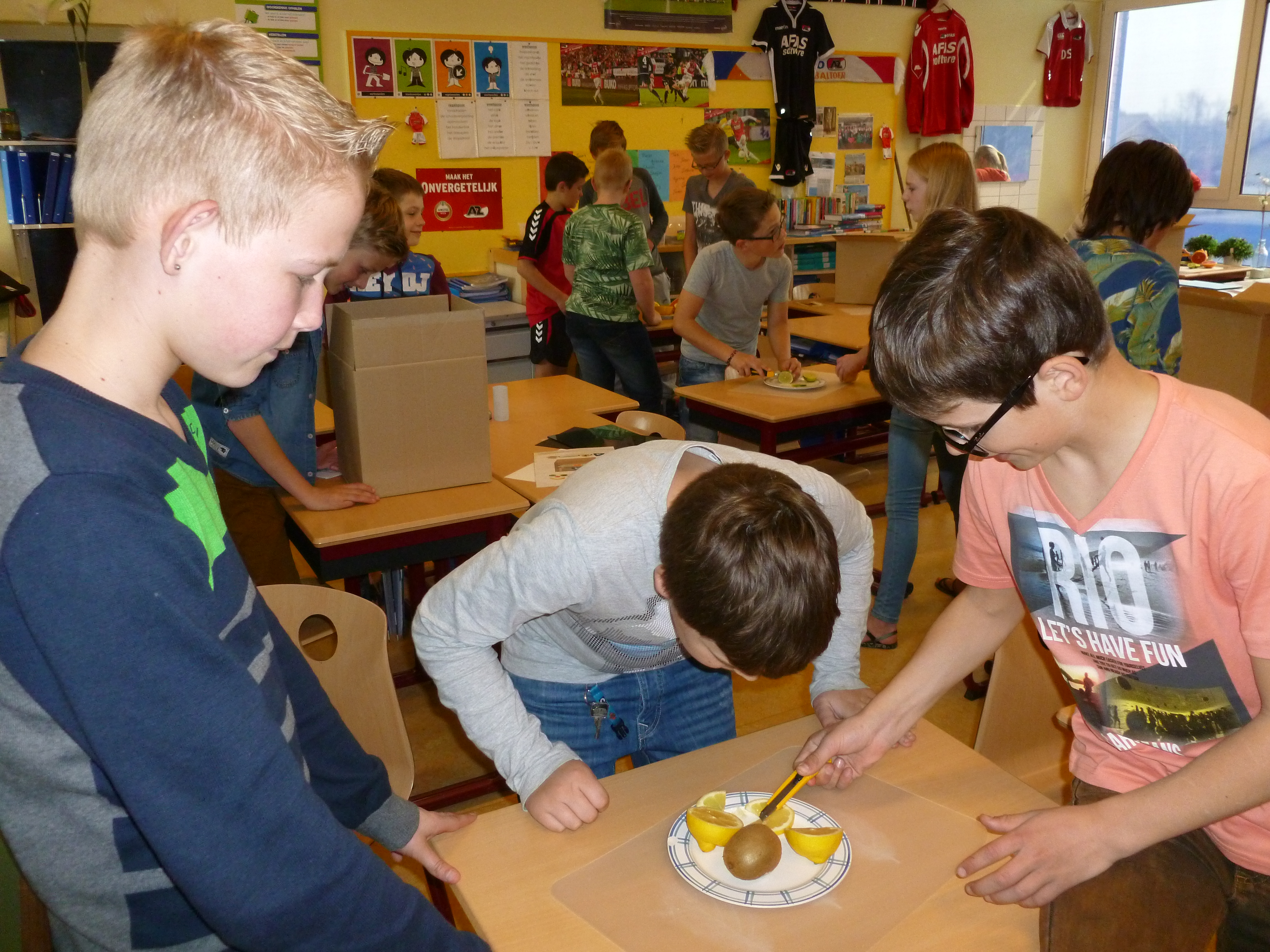 Kunstenares Sophie Terluin inspireert groep 8