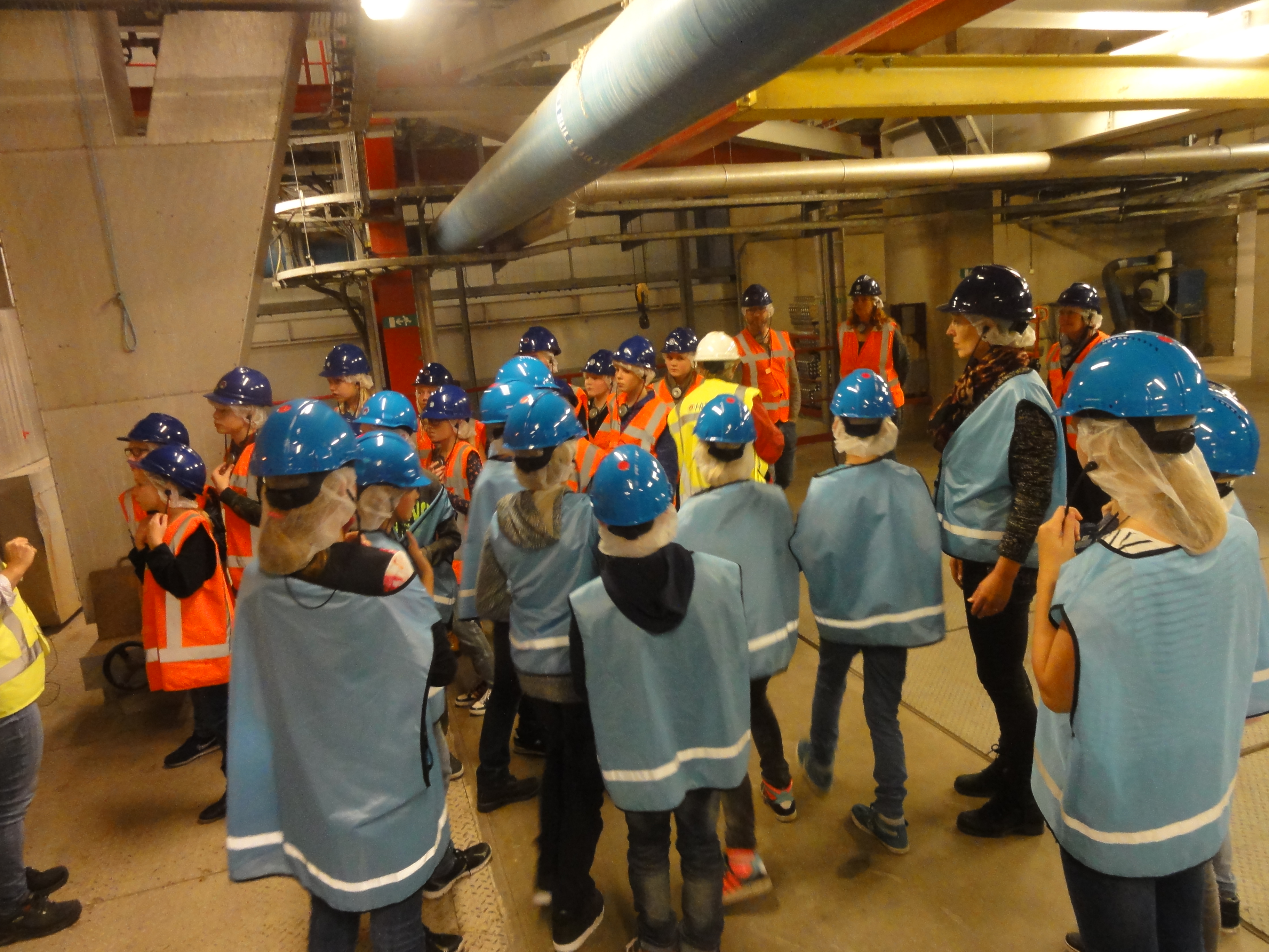 Groep 8 excursie Huisvuilcentrale Alkmaar