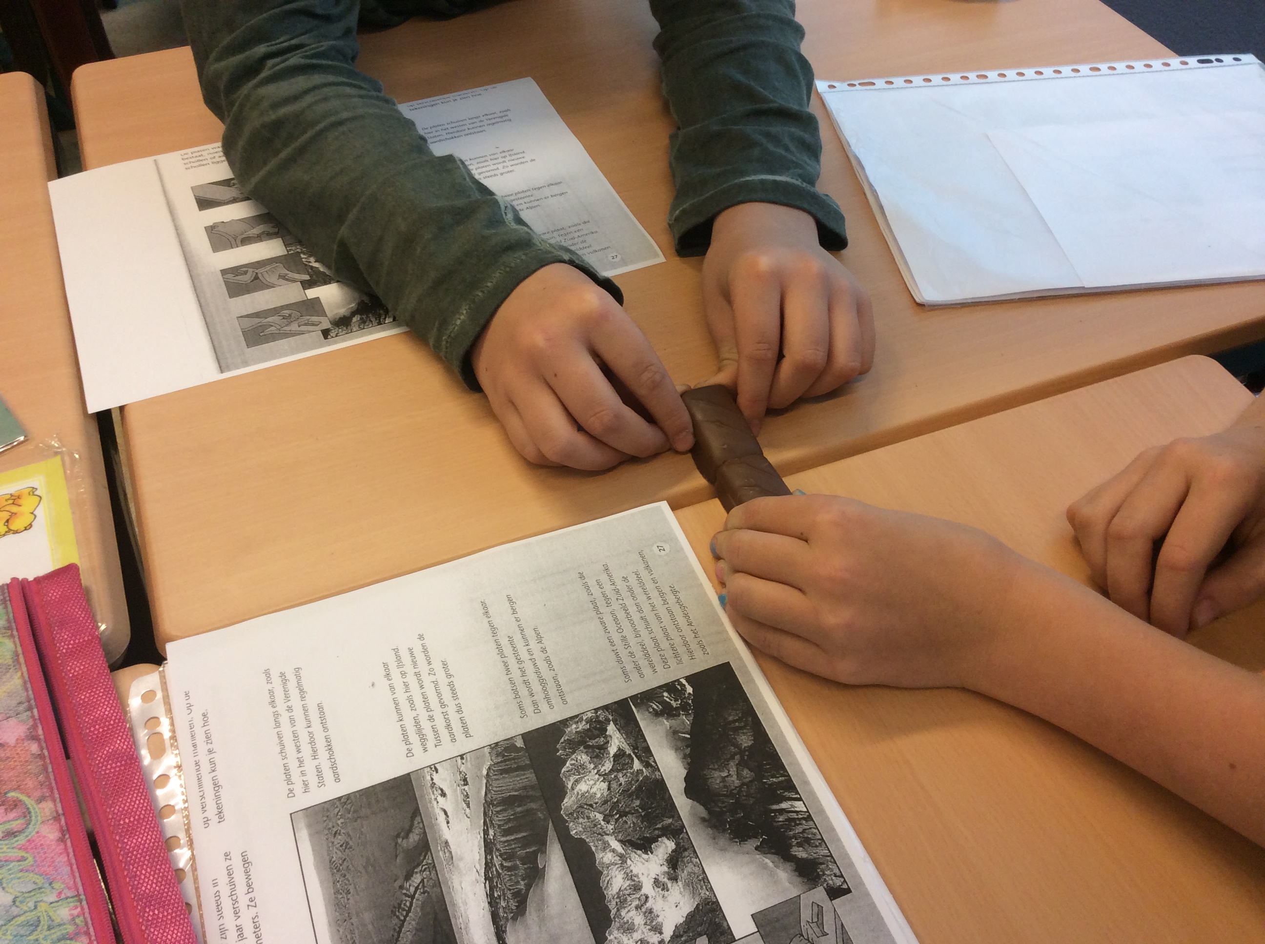 Schuivende aardplaten - groep 7