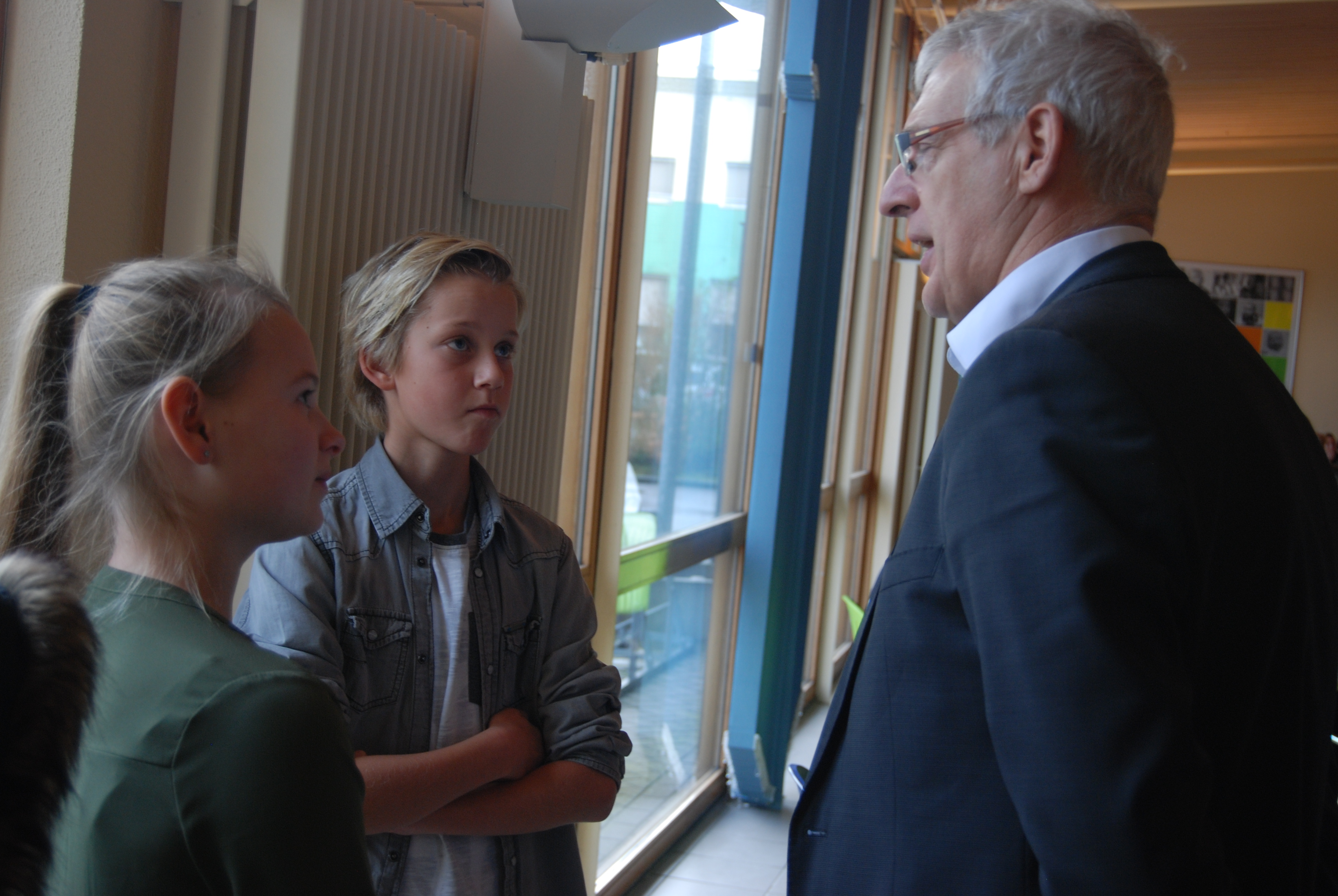 De ontmoeting met prinses Laurentien