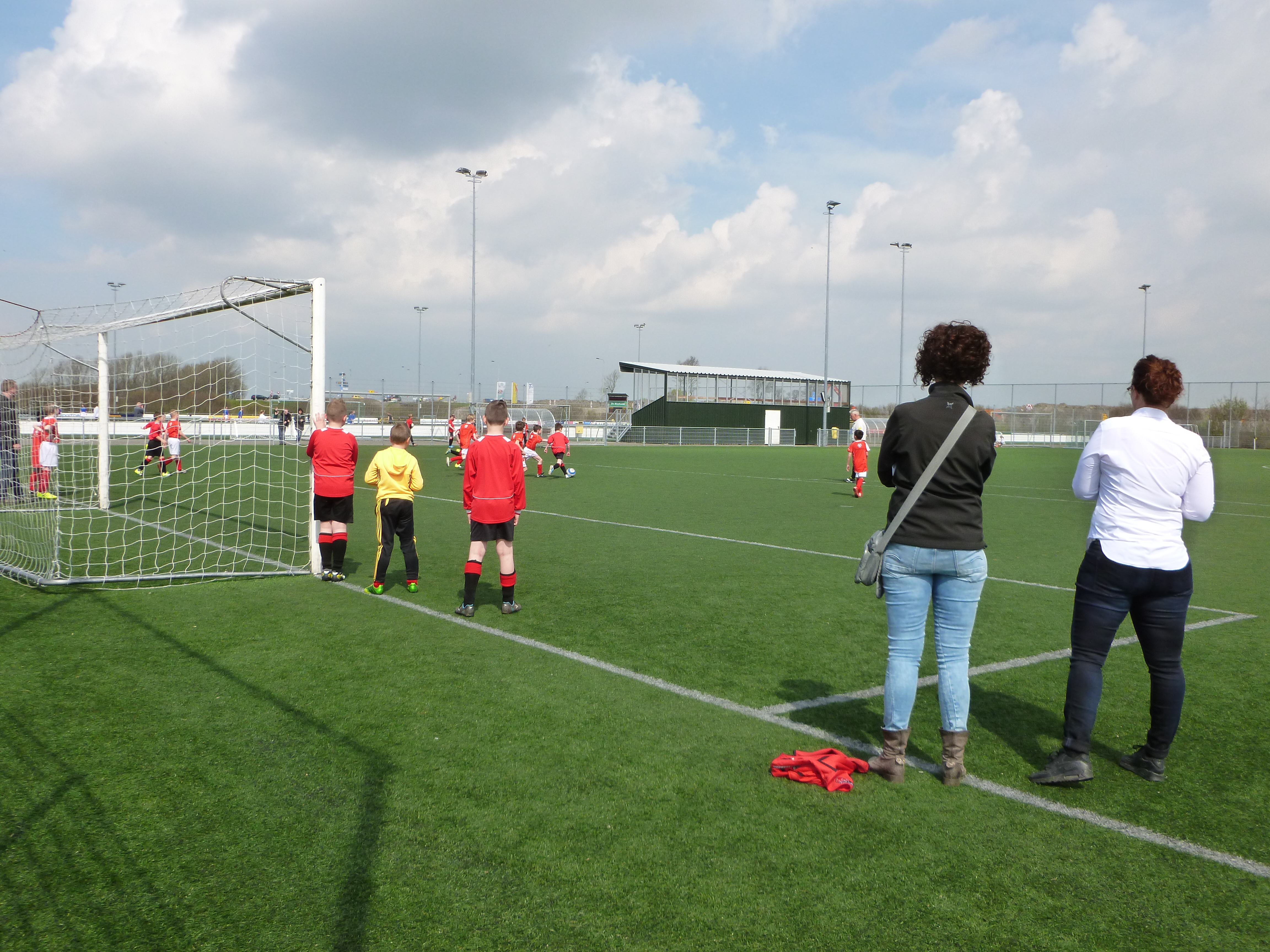 Schoolvoetbal groep 6