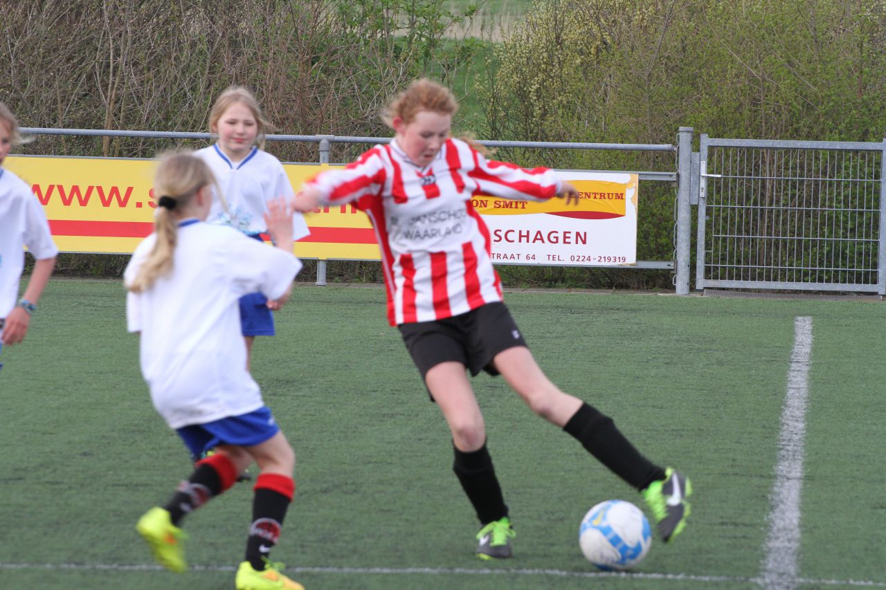 Schoolvoetbal meiden groep 8