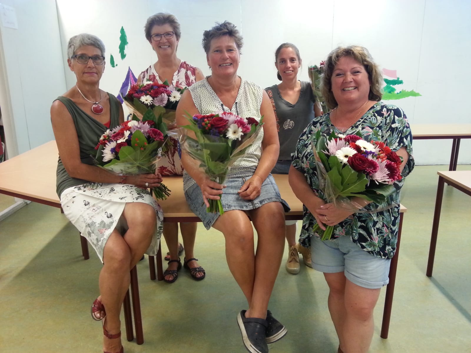 TSO-dames in het zonnetje