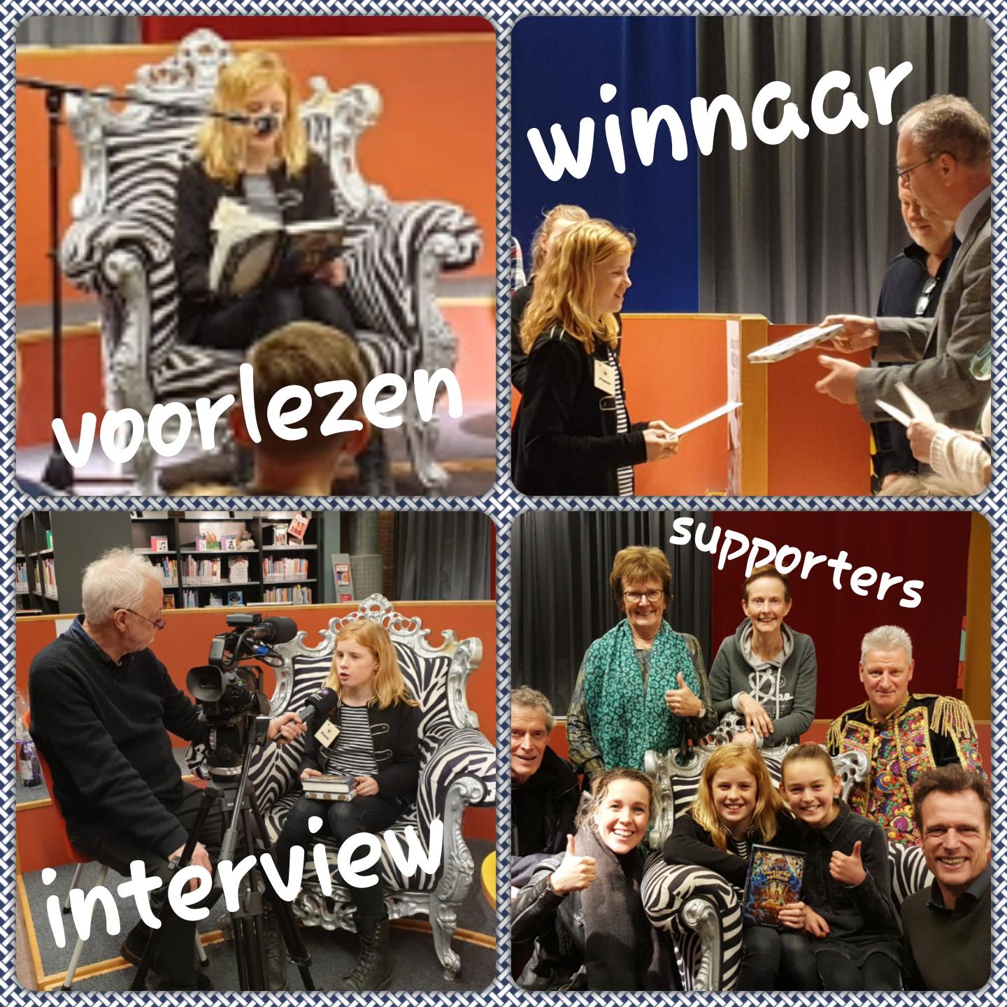 Fiene is voorleeskampioen